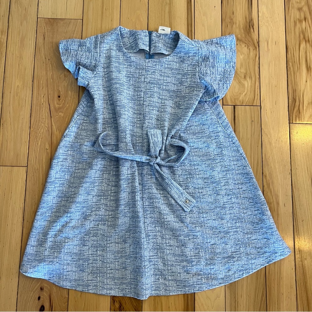 Zara collection cross tie dress